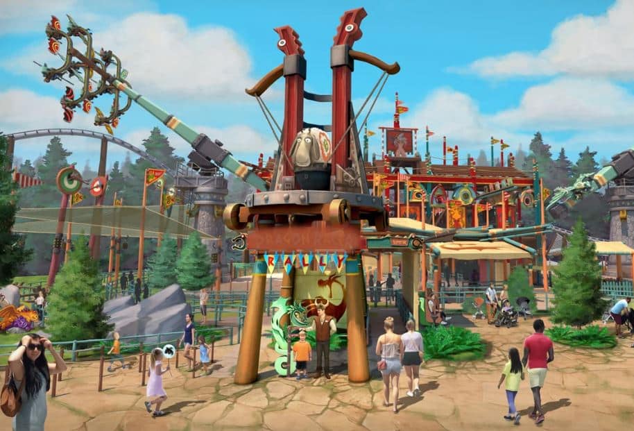 Construction on New How To Train Your Dragon Ride at Upcoming Epic Universe