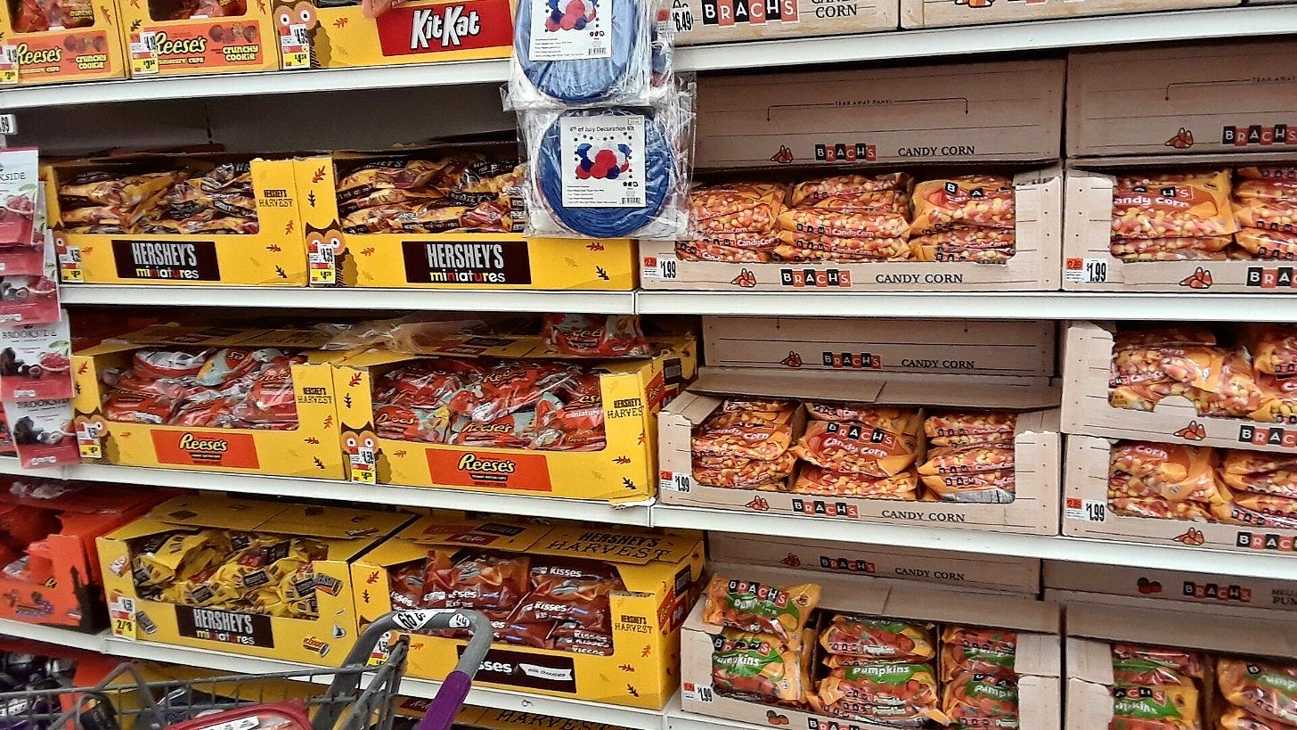 Halloween candy prices are up 15%, about four times inflation