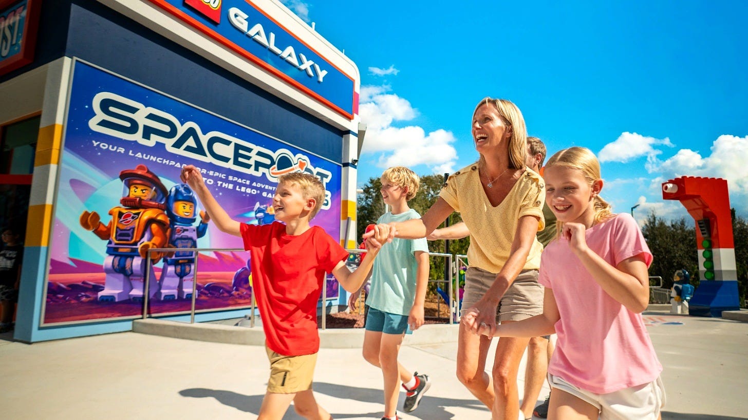 Legoland's owner is deep in debt after Florida and California visits fell